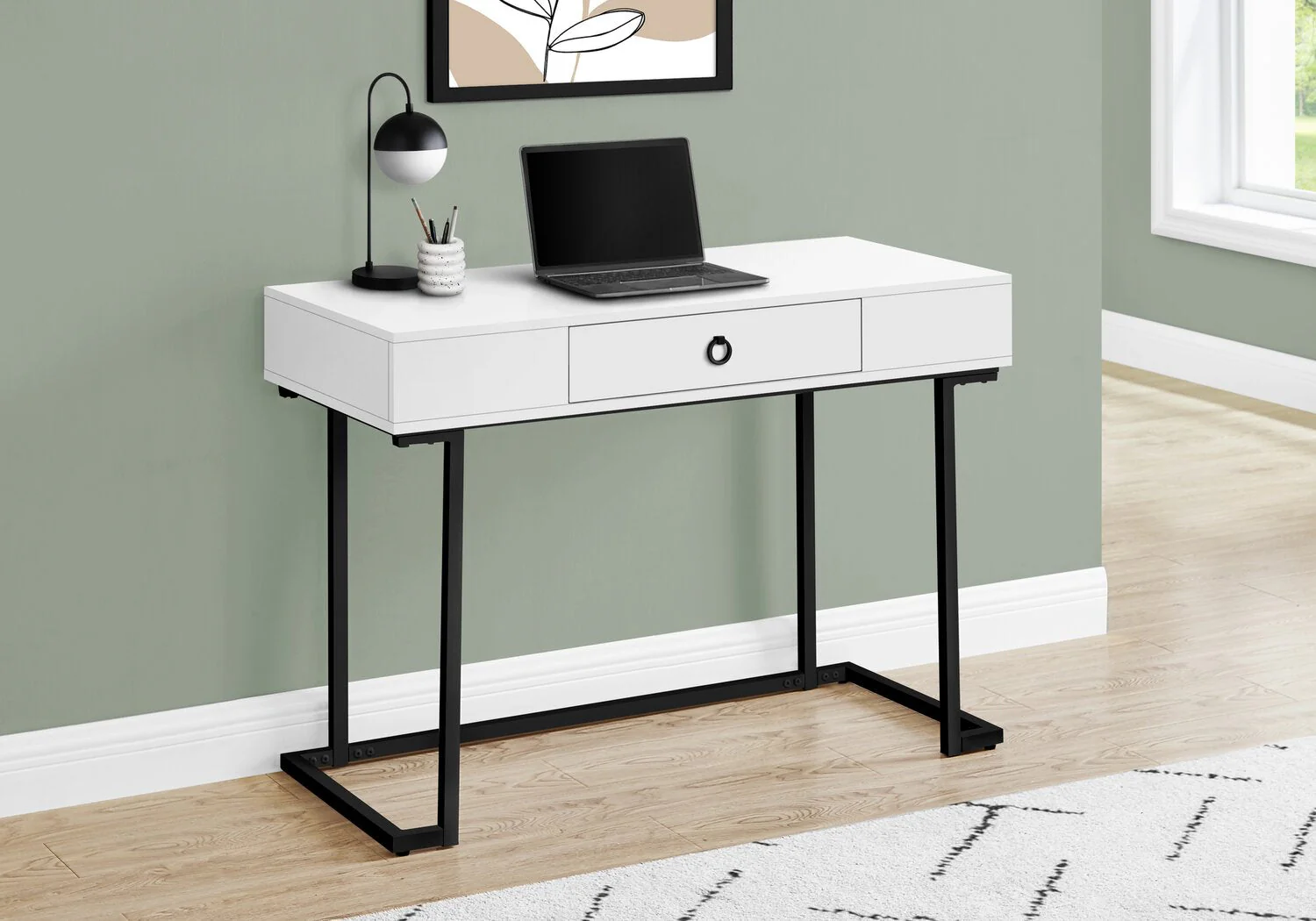 Abingdon Desk - White - Image 3