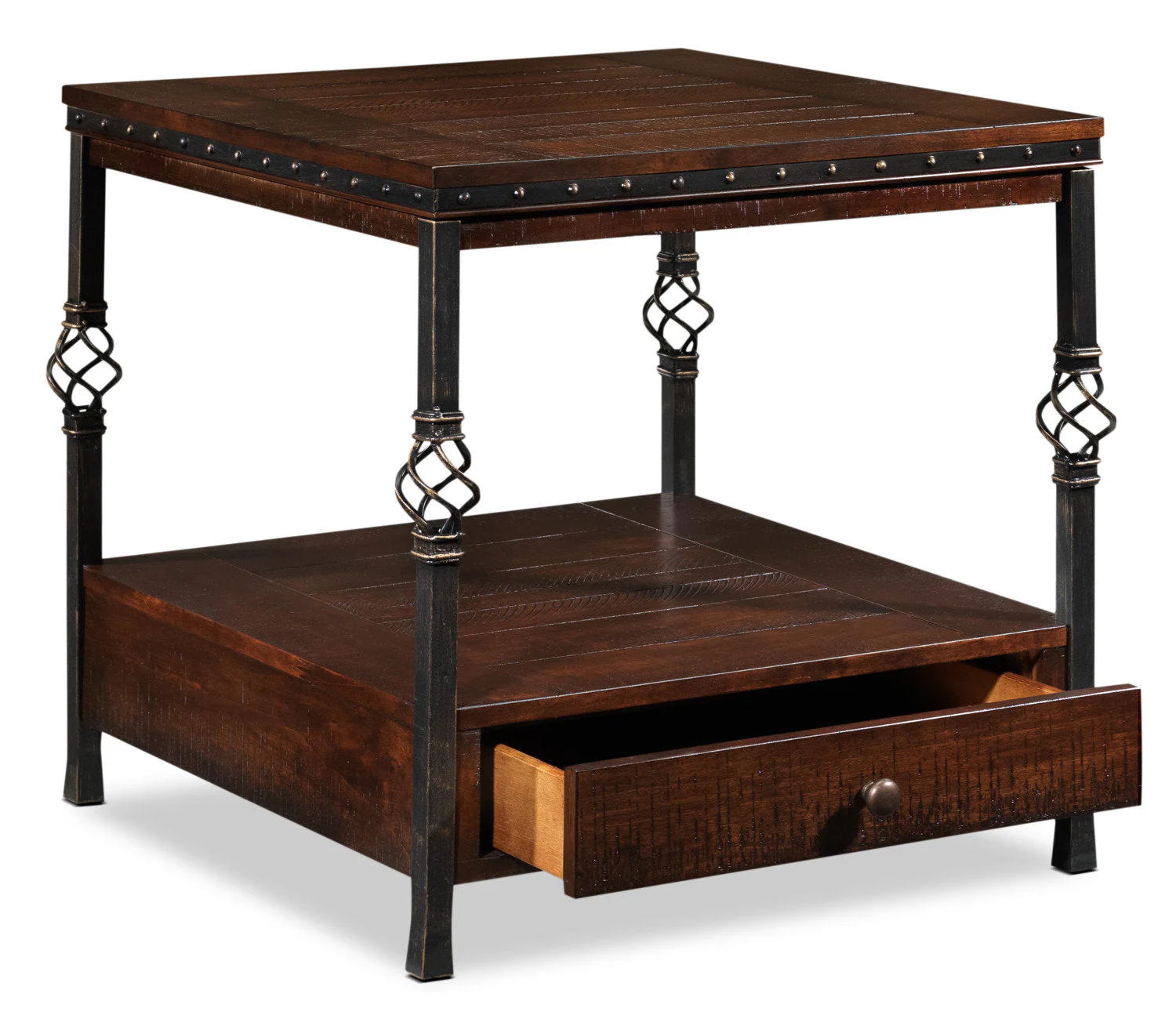Adele End Table - Walnut - Image 2