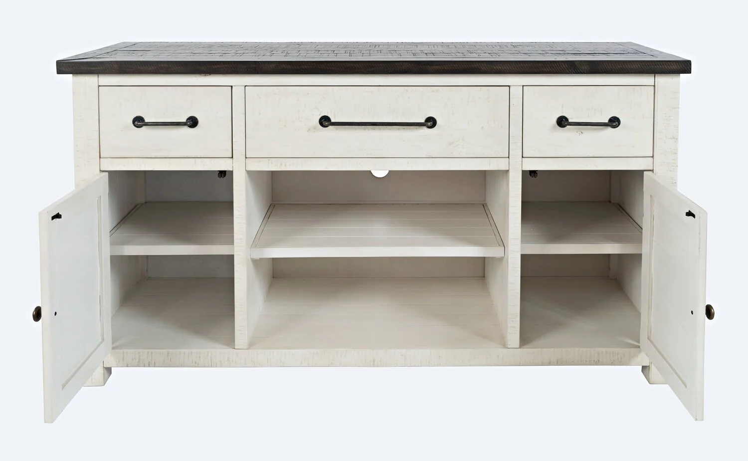 Ahna 60" TV Stand - White - Image 3