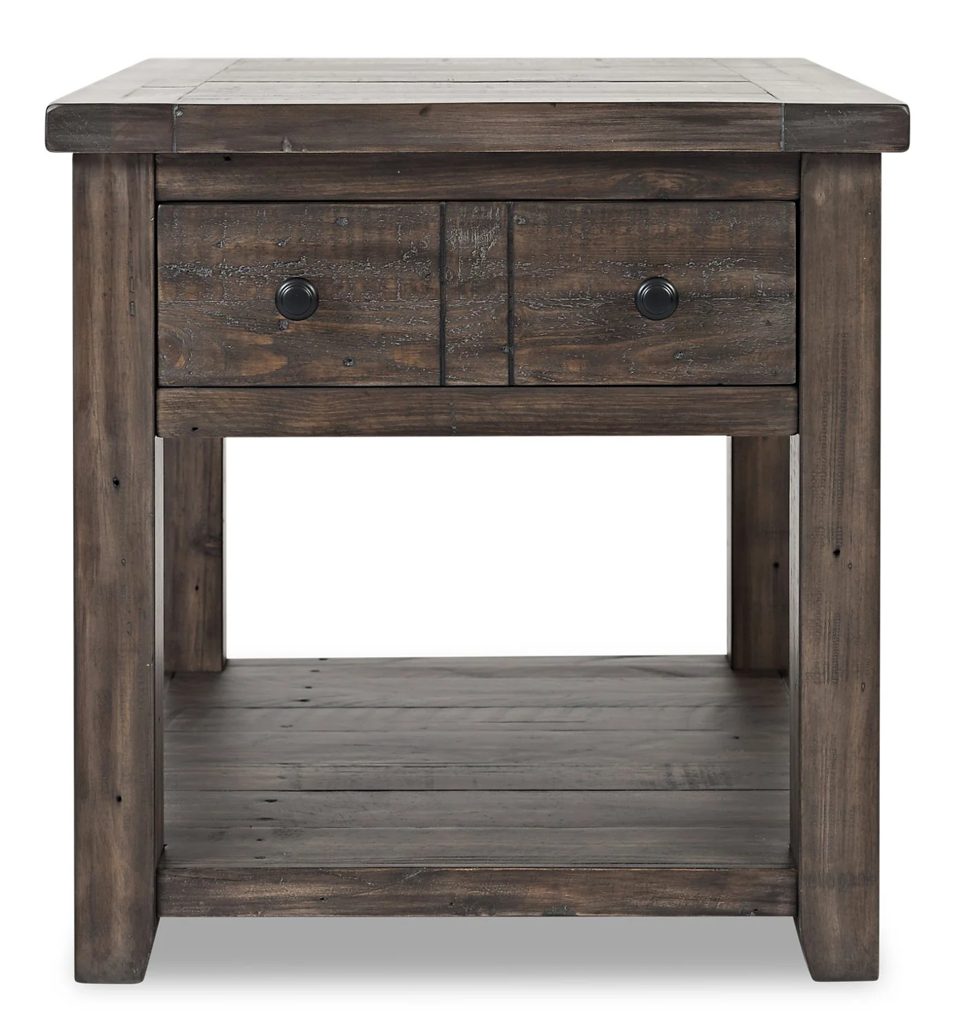 Ahna End Table - Brown - Image 2