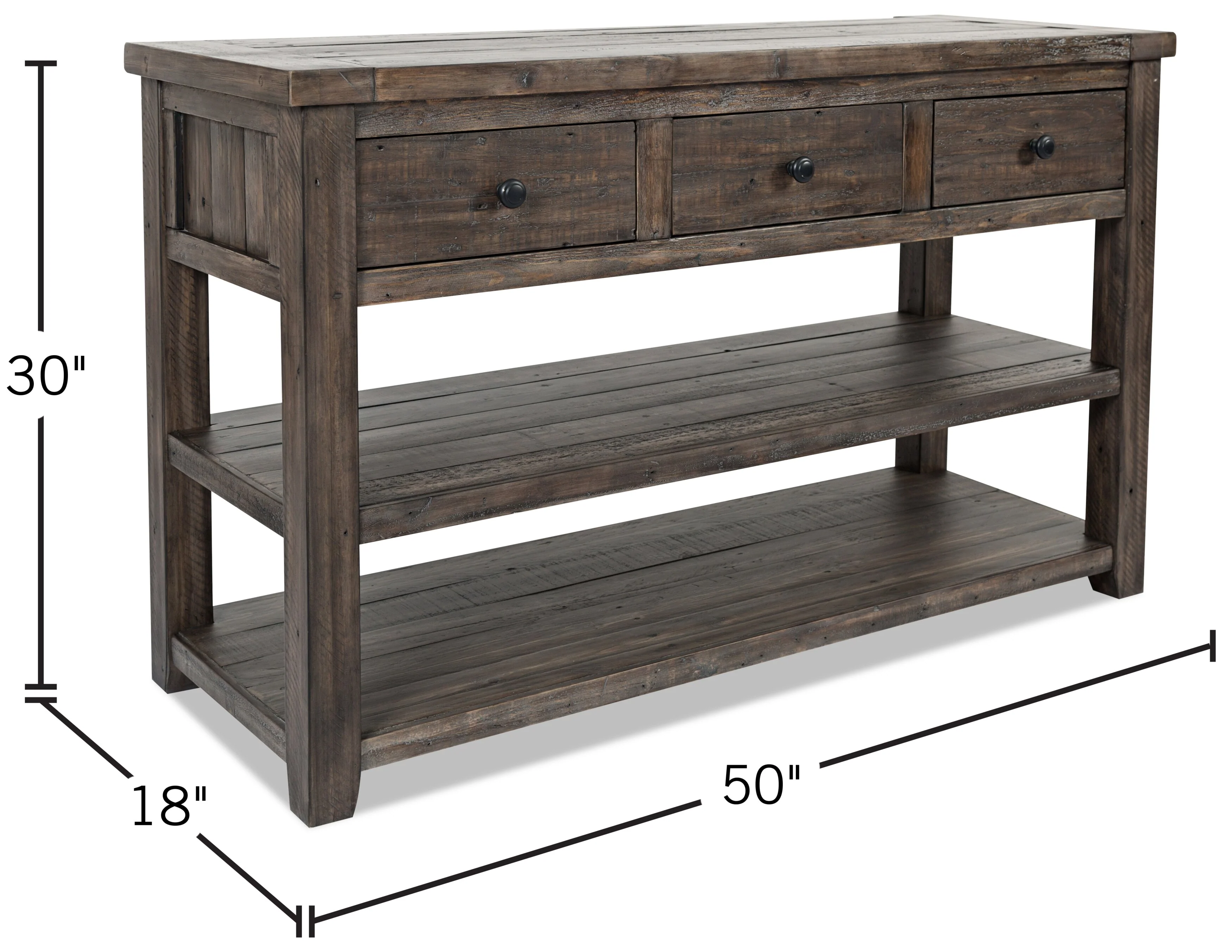 Ahna Sofa Table - Brown - Image 7