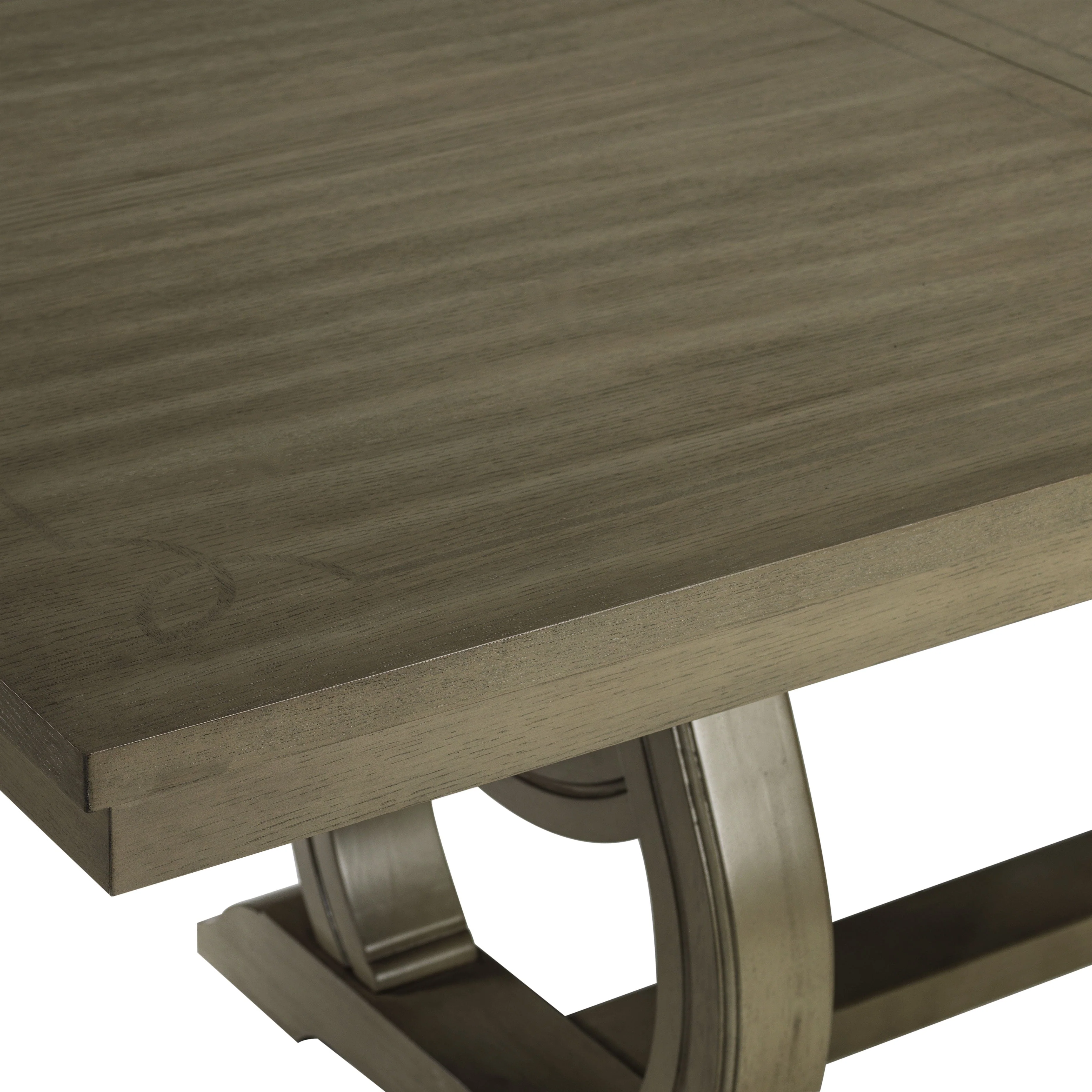 Alomar 9-Piece Dining Room Set - Oak - Image 4