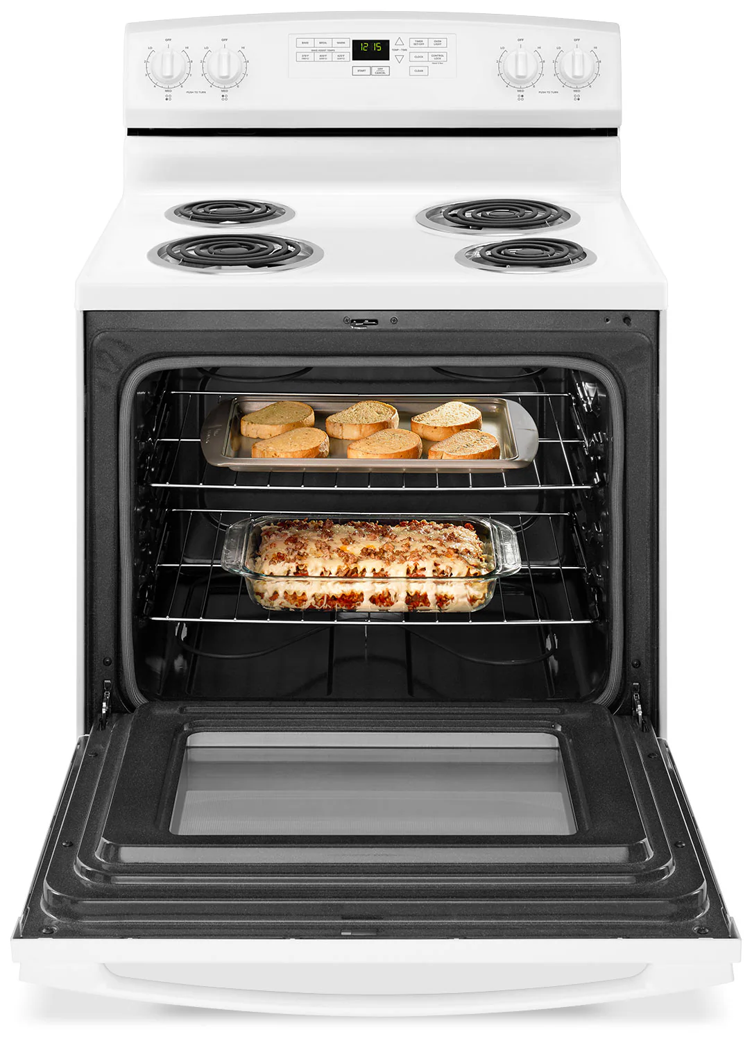 Amana 4.8 Cu. Ft. Freestanding Electric Range - YACR4503SFW - Image 3