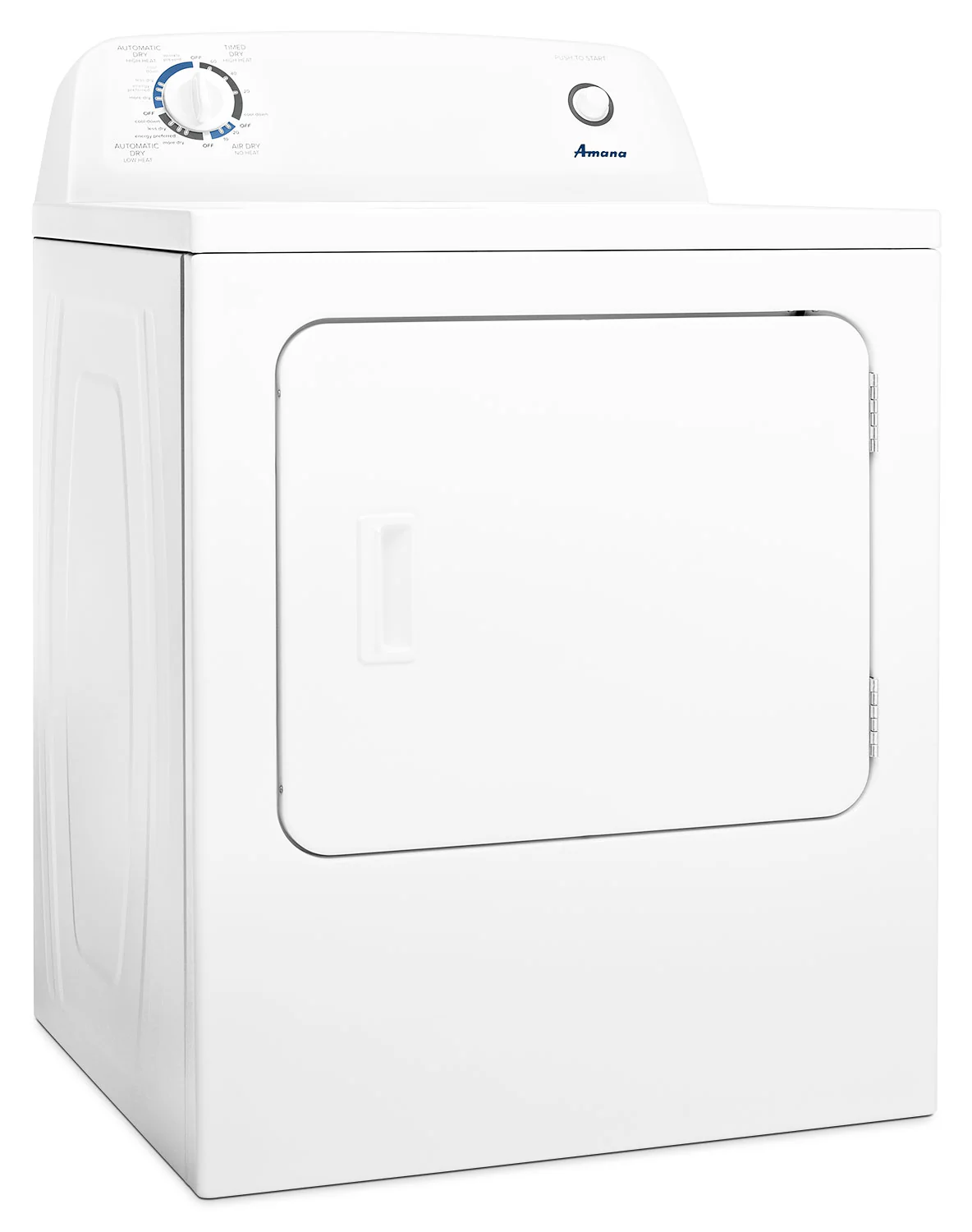 Amana 6.5 Cu. Ft. Gas Dryer with Automatic Dryness Control - NGD4655EW - Image 2