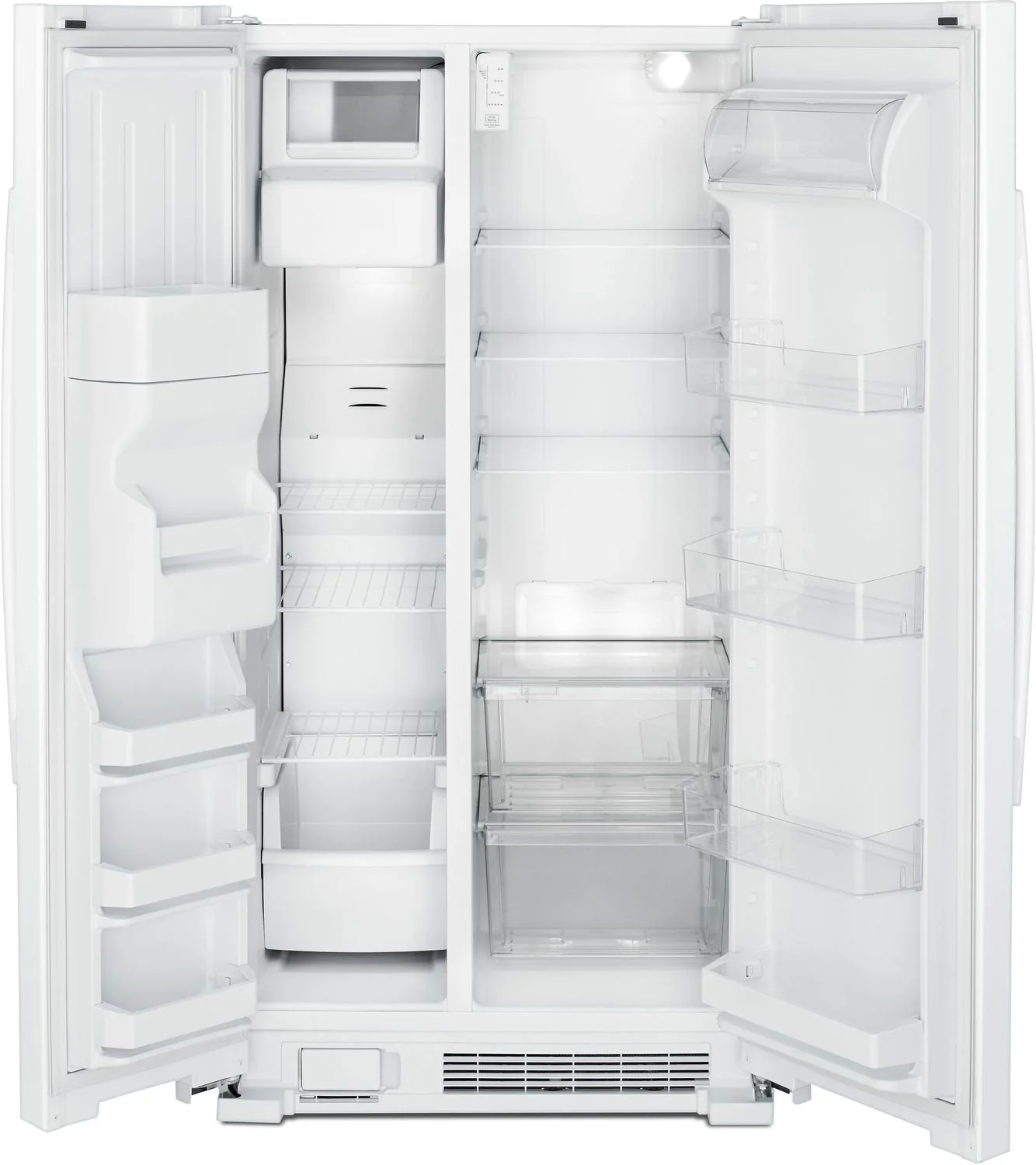 Amana White Side-by-Side Refrigerator (21.4 Cu. Ft.) - ASI2175GRW - Image 2
