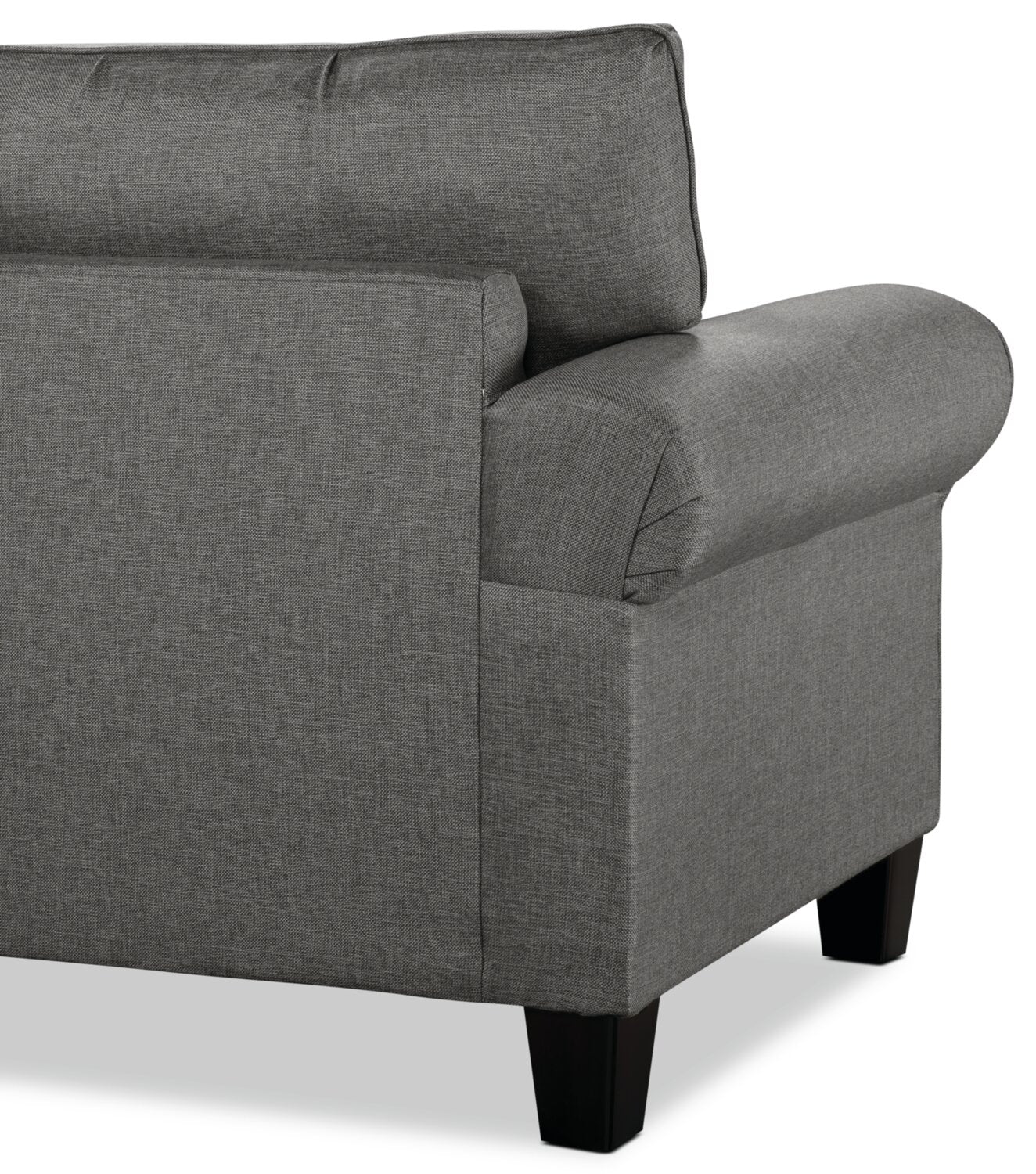 Amara Fabric Sofa - Steel - Image 5