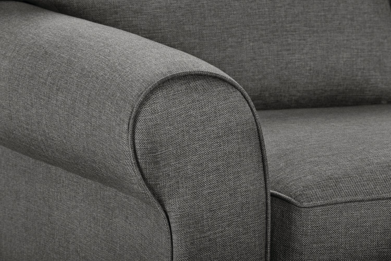 Amara Fabric Sofa - Steel - Image 6