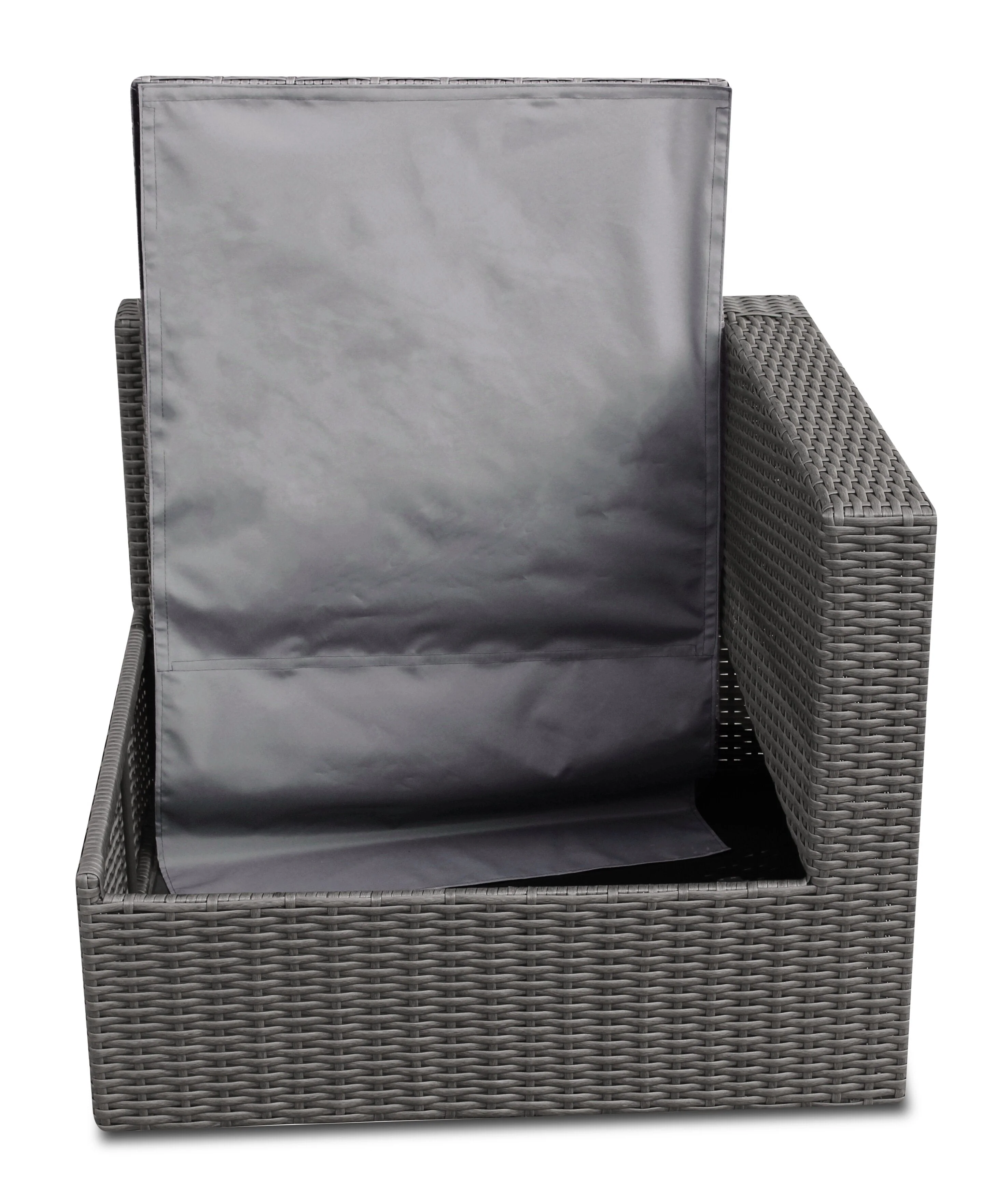 Anegada Corner Patio Chair with Storage - Image 7