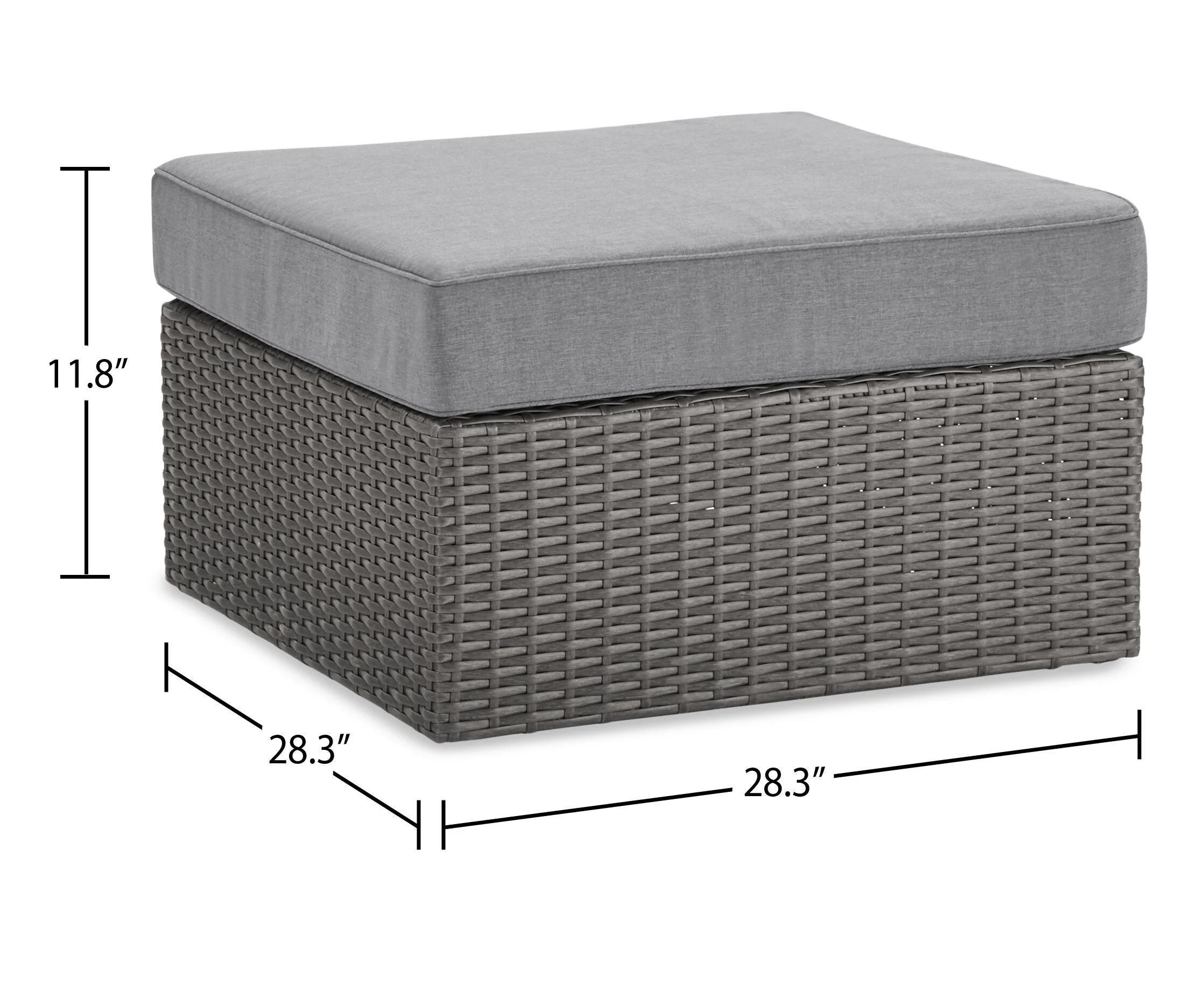 Anegada Large Patio Ottoman - Image 8