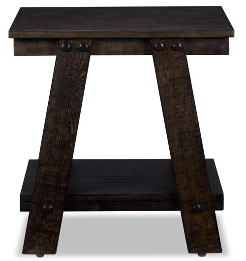 Anjelica End Table - Grey - Image 2