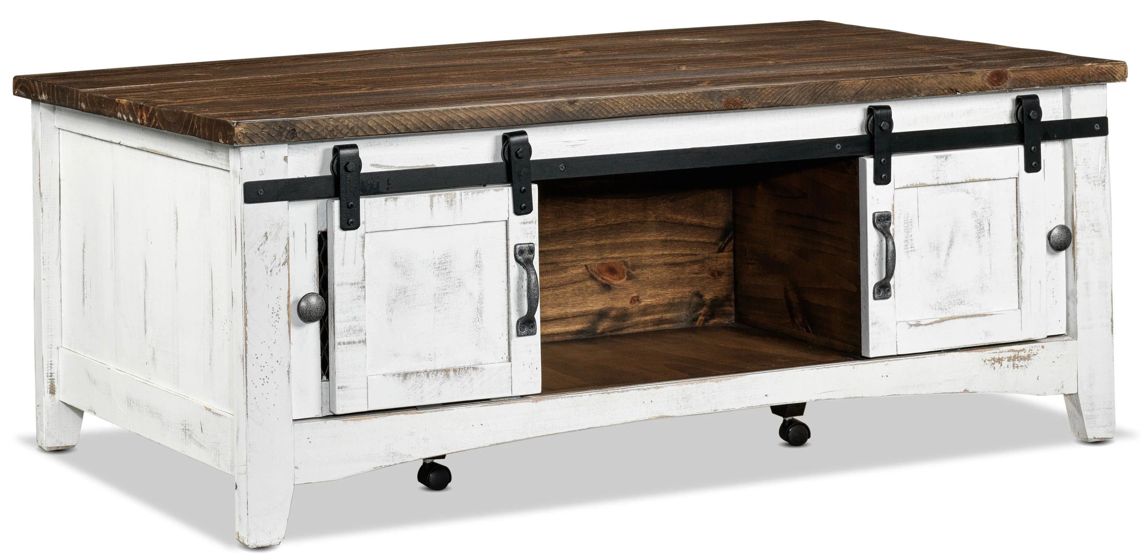 Applewood Coffee Table - White - Image 4