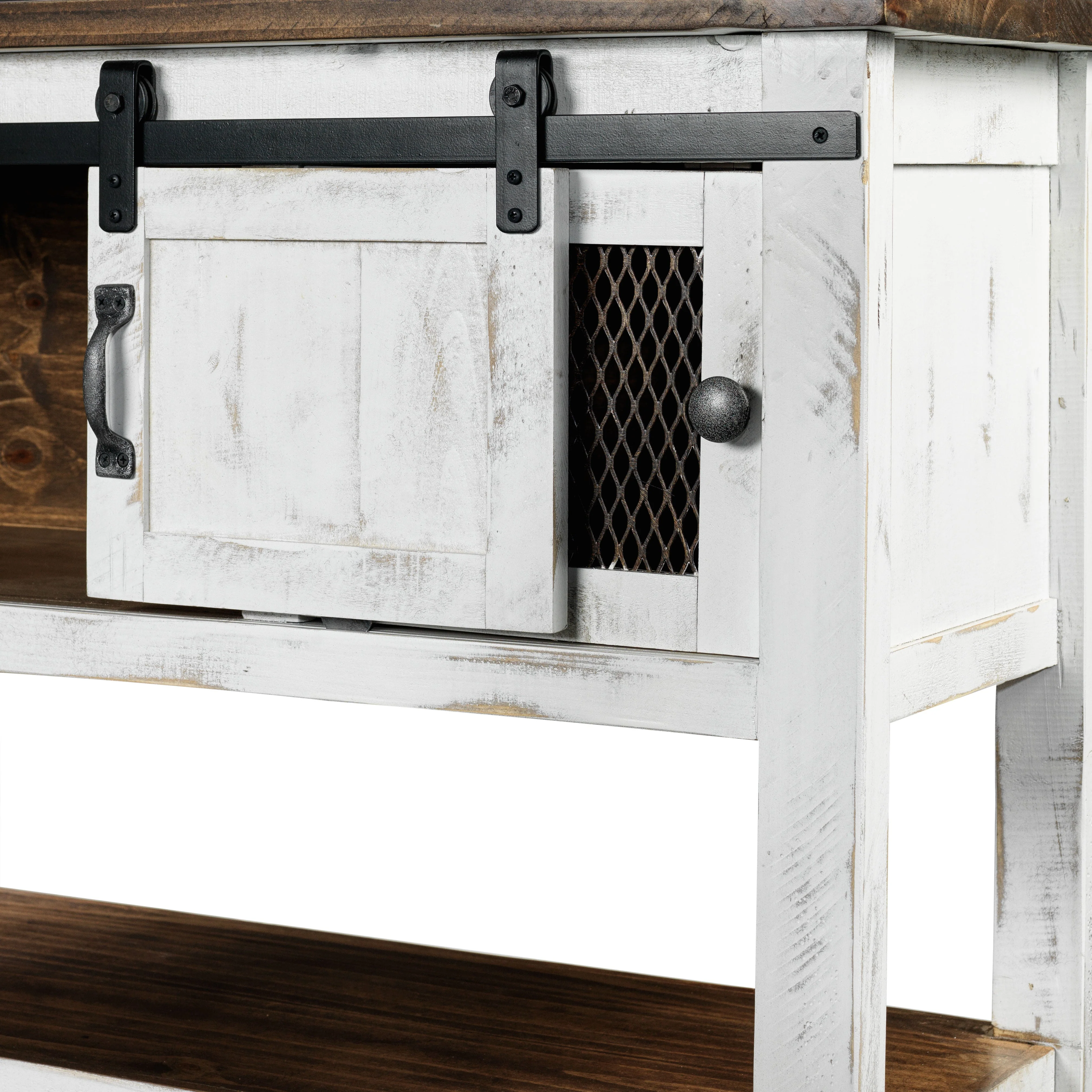 Applewood Sofa Table - White - Image 5