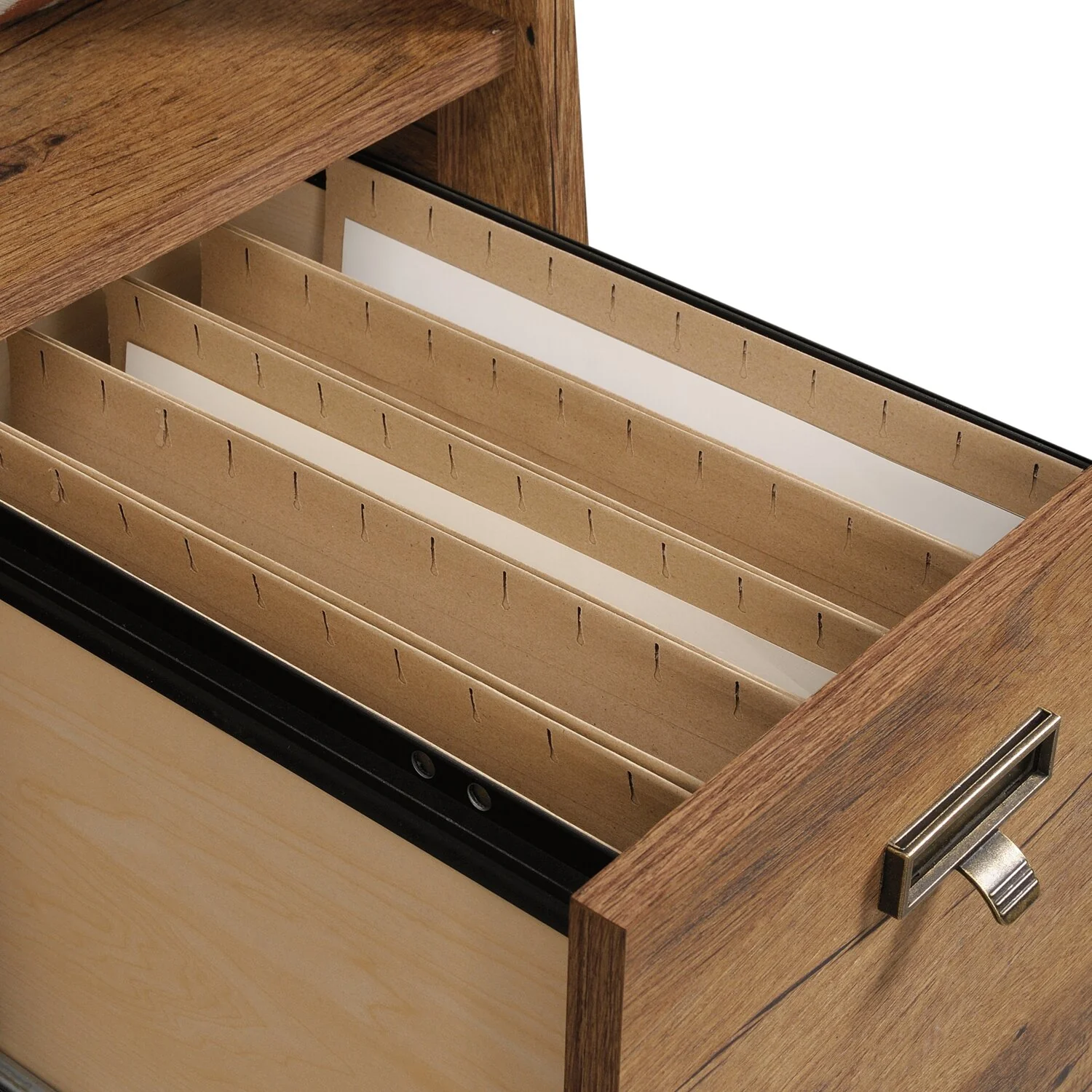 Arboga Executive Desk - Vintage Oak - Image 4