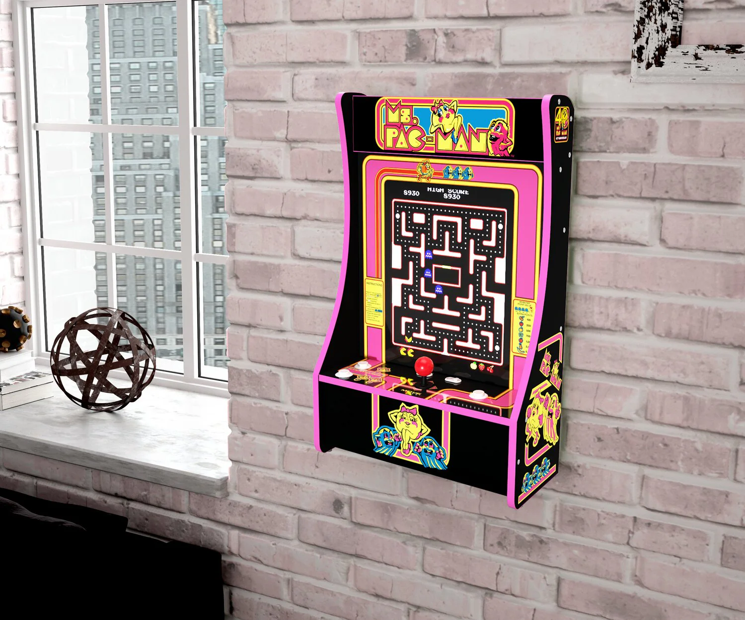 Arcade1up Ms. PAC-MAN™ Portable Partycade 40th Anniversary Edition - Image 7