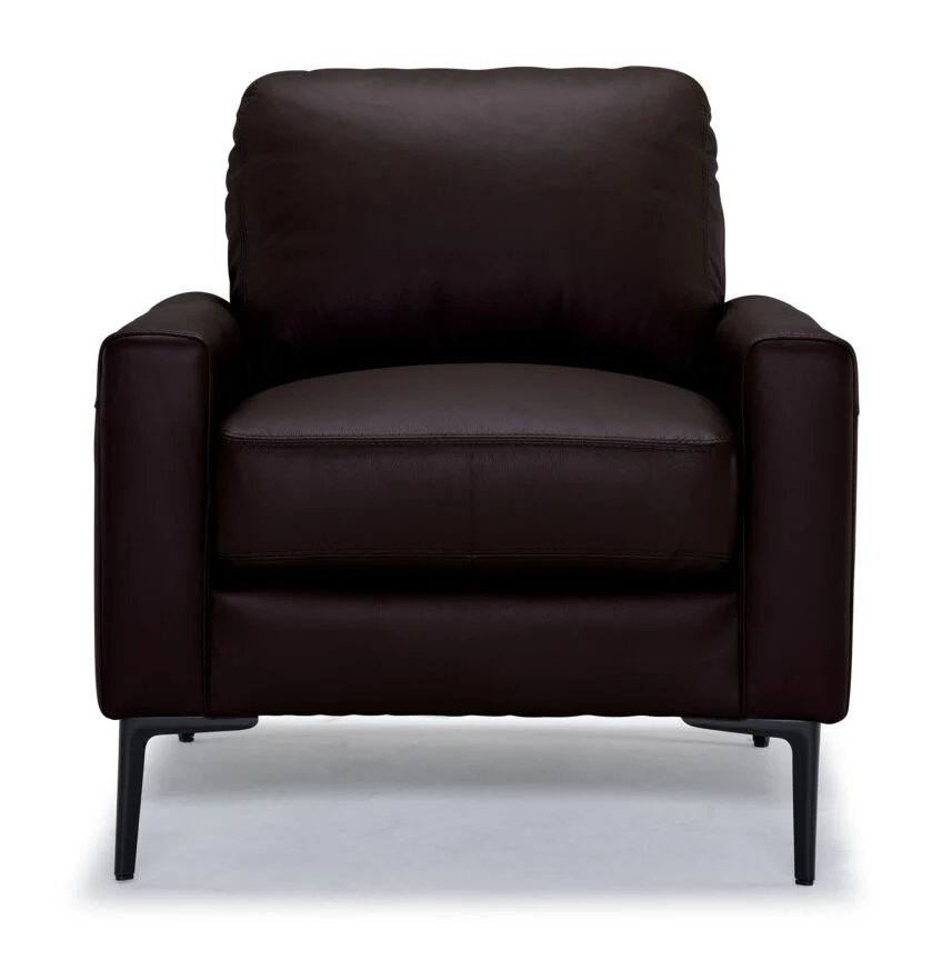 Arcadia Leather Chair - Mocha - Image 2