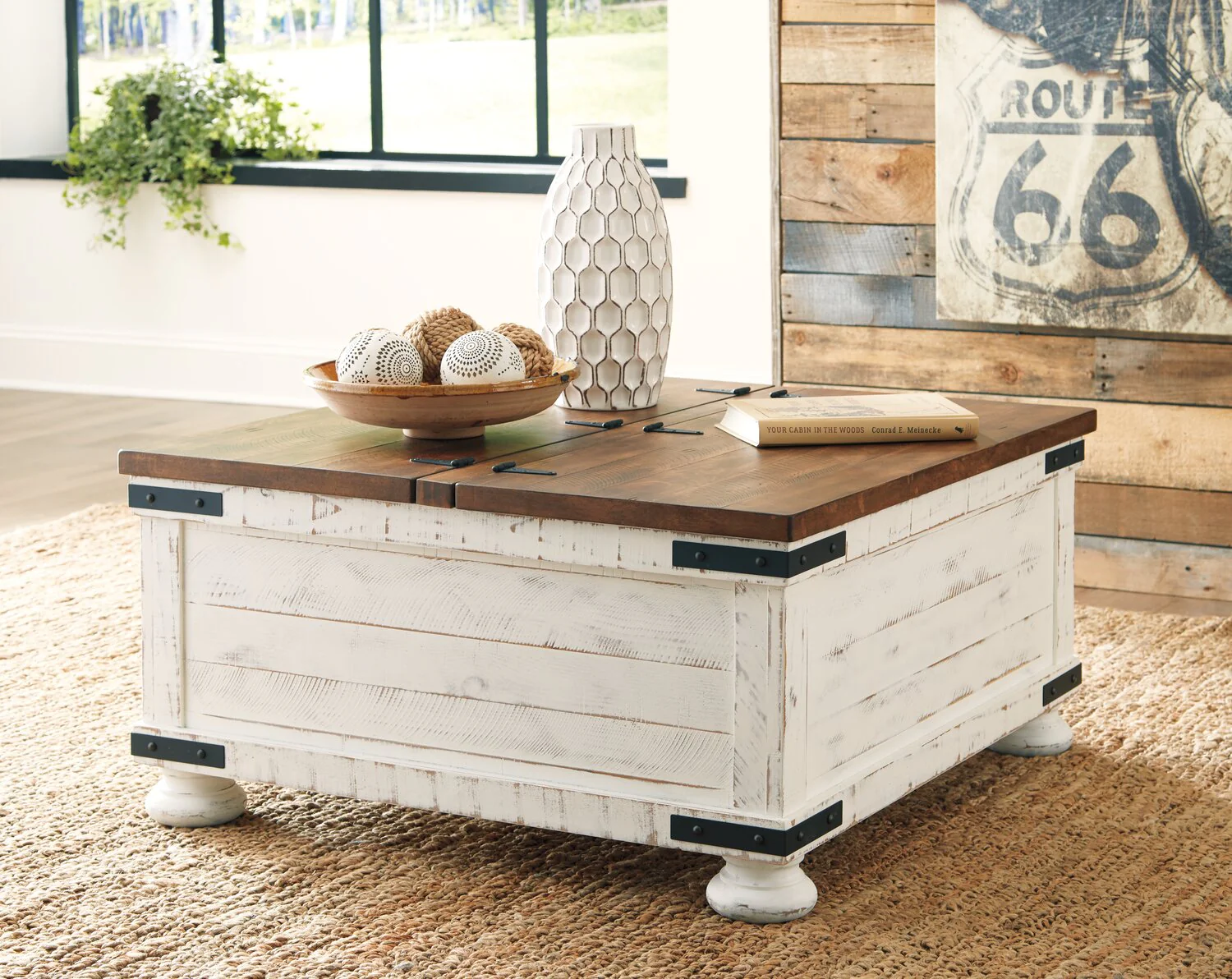 Archie Coffee Table with Storage - Image 6
