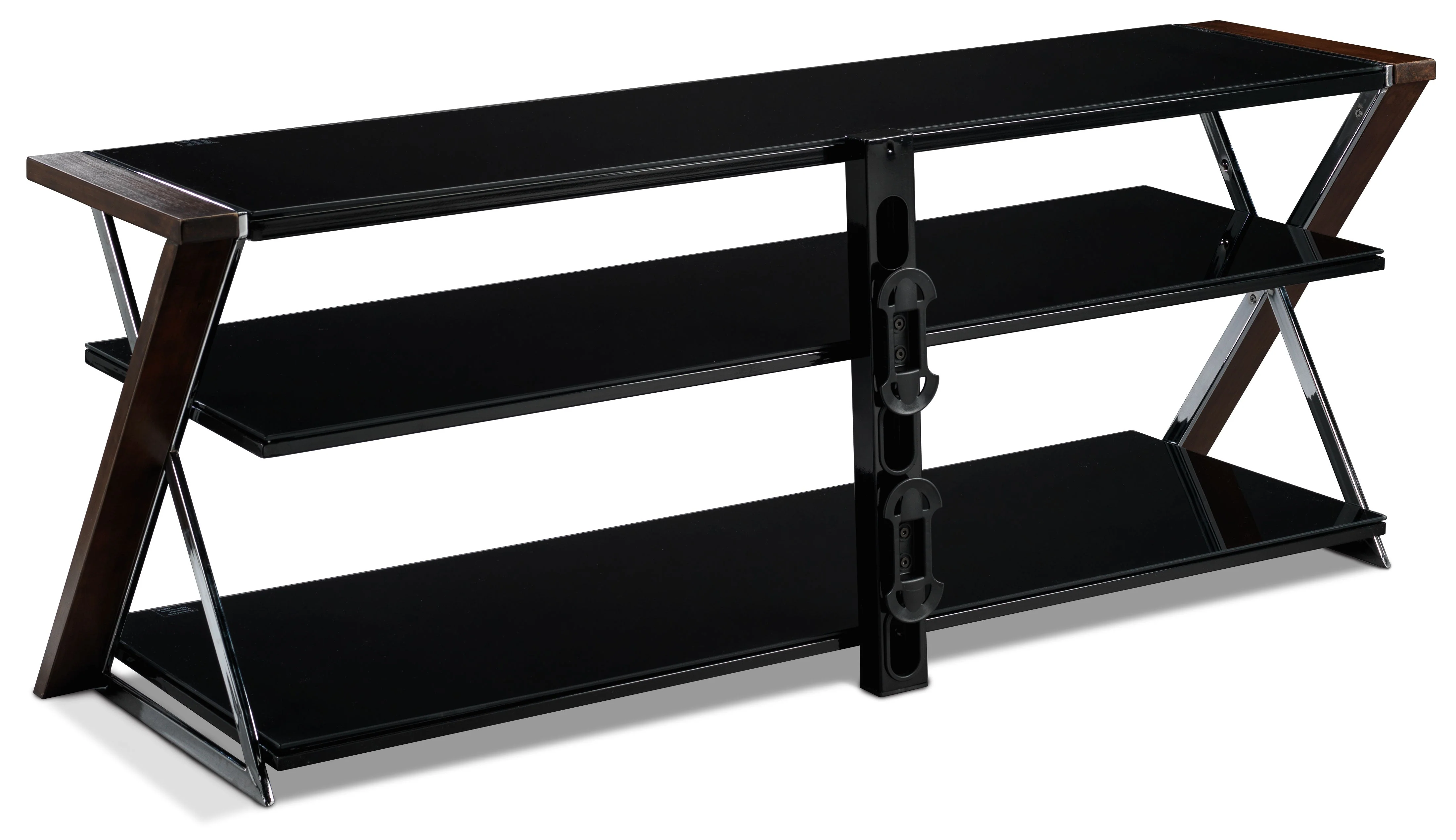 Ardglen TV Stand - Espresso/Black - Image 3