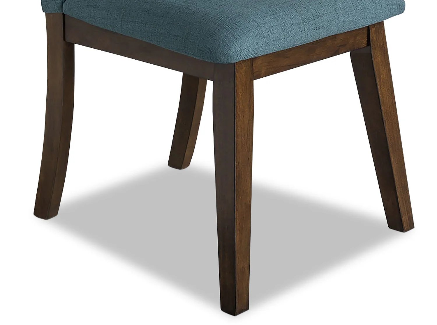 Argyle Fabric Dining Chair - Aqua - Image 8