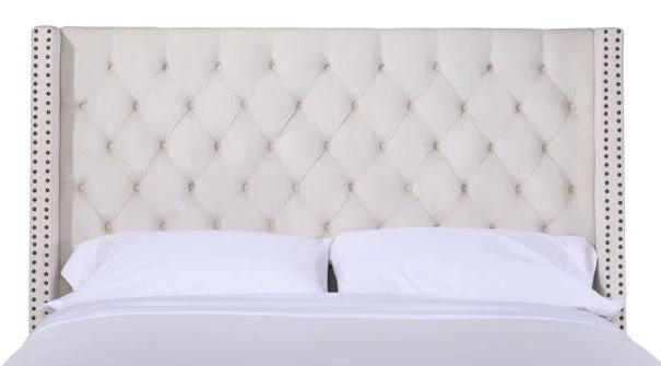 Arundel King Headboard - Cream - Image 2