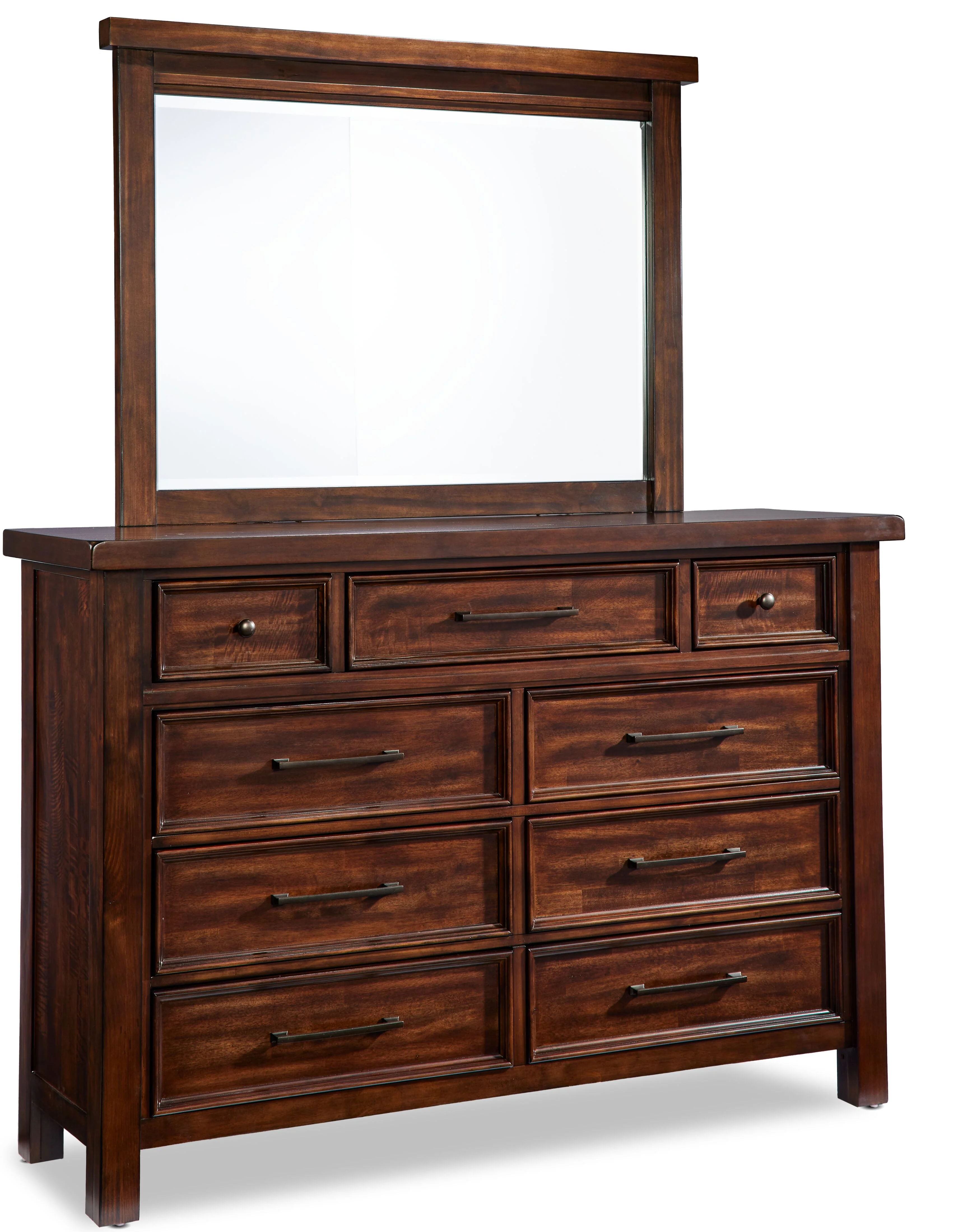 Ashtyn 6-Piece Queen Storage Bedroom Set - Dark Brown - Image 4