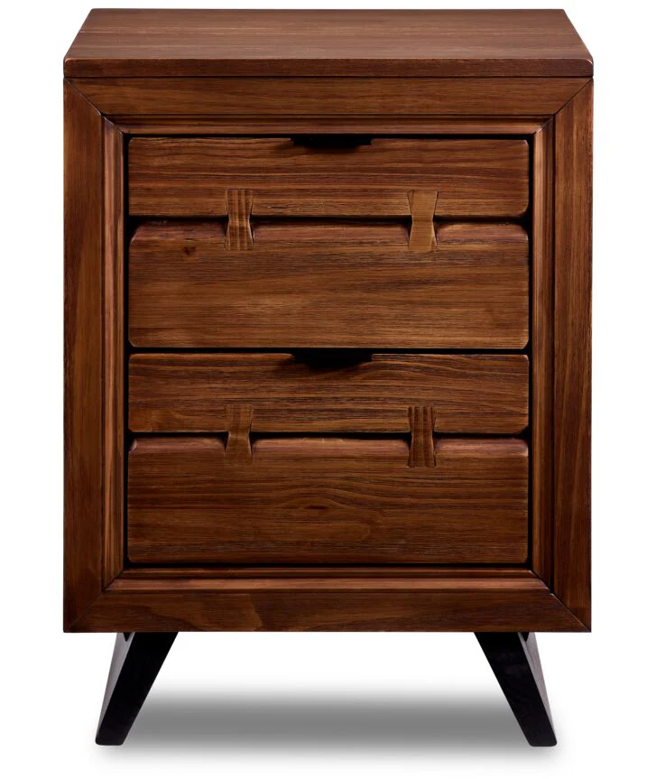 Astrid Night Table - Rustic Brown - Image 2