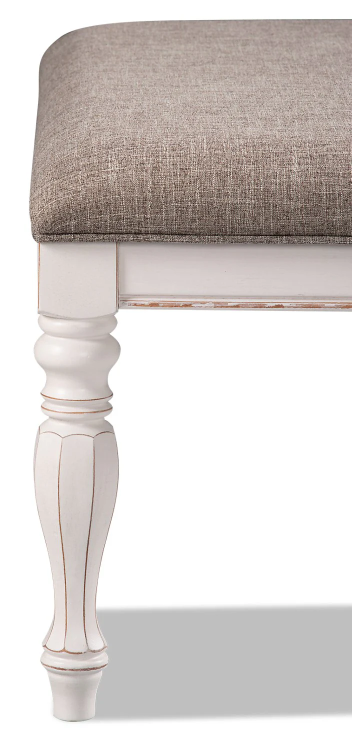 Aurelia Bench - Antique White - Image 10