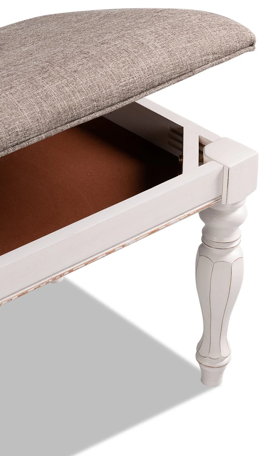 Aurelia Bench - Antique White - Image 8