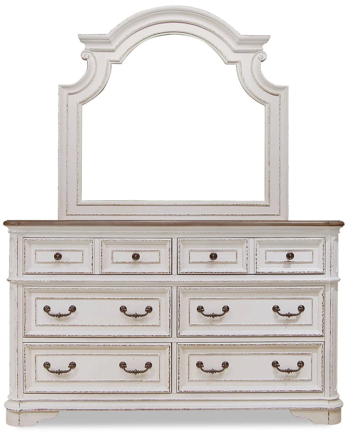 Aurelia Mirror - Antique White - Image 4