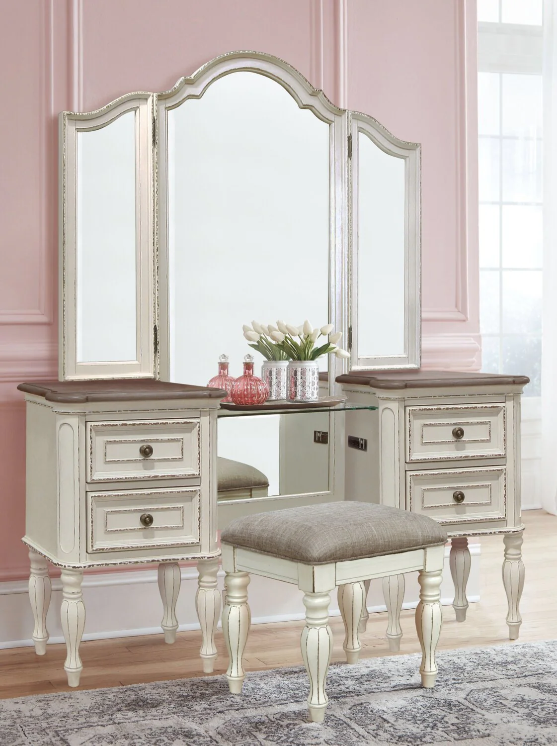 Aurelia Vanity Stool - Image 4