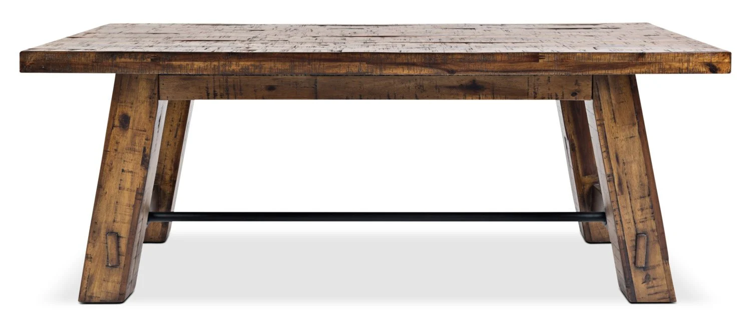 Bakersfield Coffee Table with Hidden Casters - Image 2