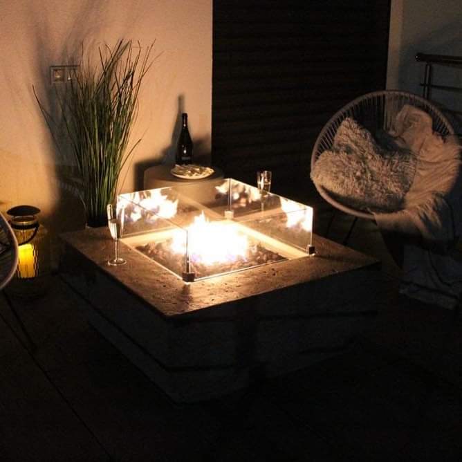 Baroarbunga Concrete Fire Table (Elementi) - Propane - Image 4