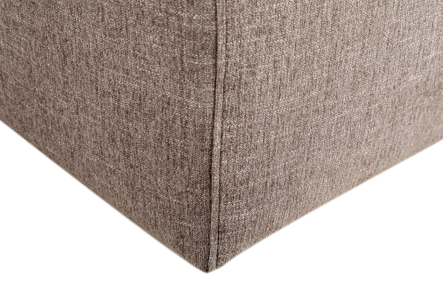 Bassett Chenille Corner Chair - Coffee - Image 7