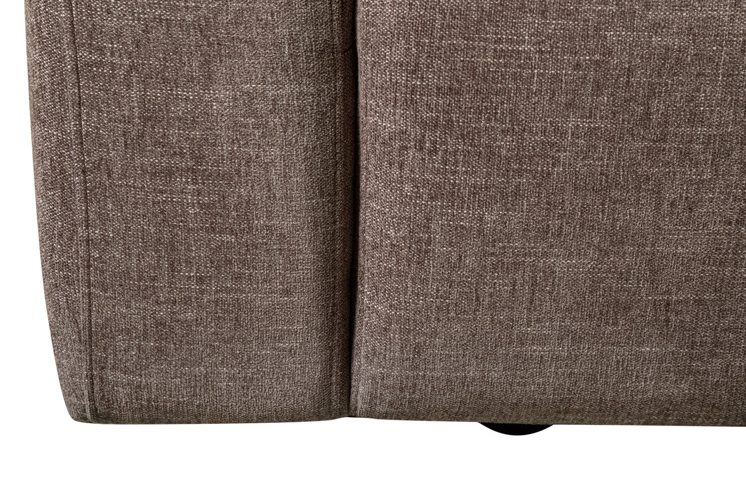Bassett Chenille Left-Facing Chair - Coffee - Image 4