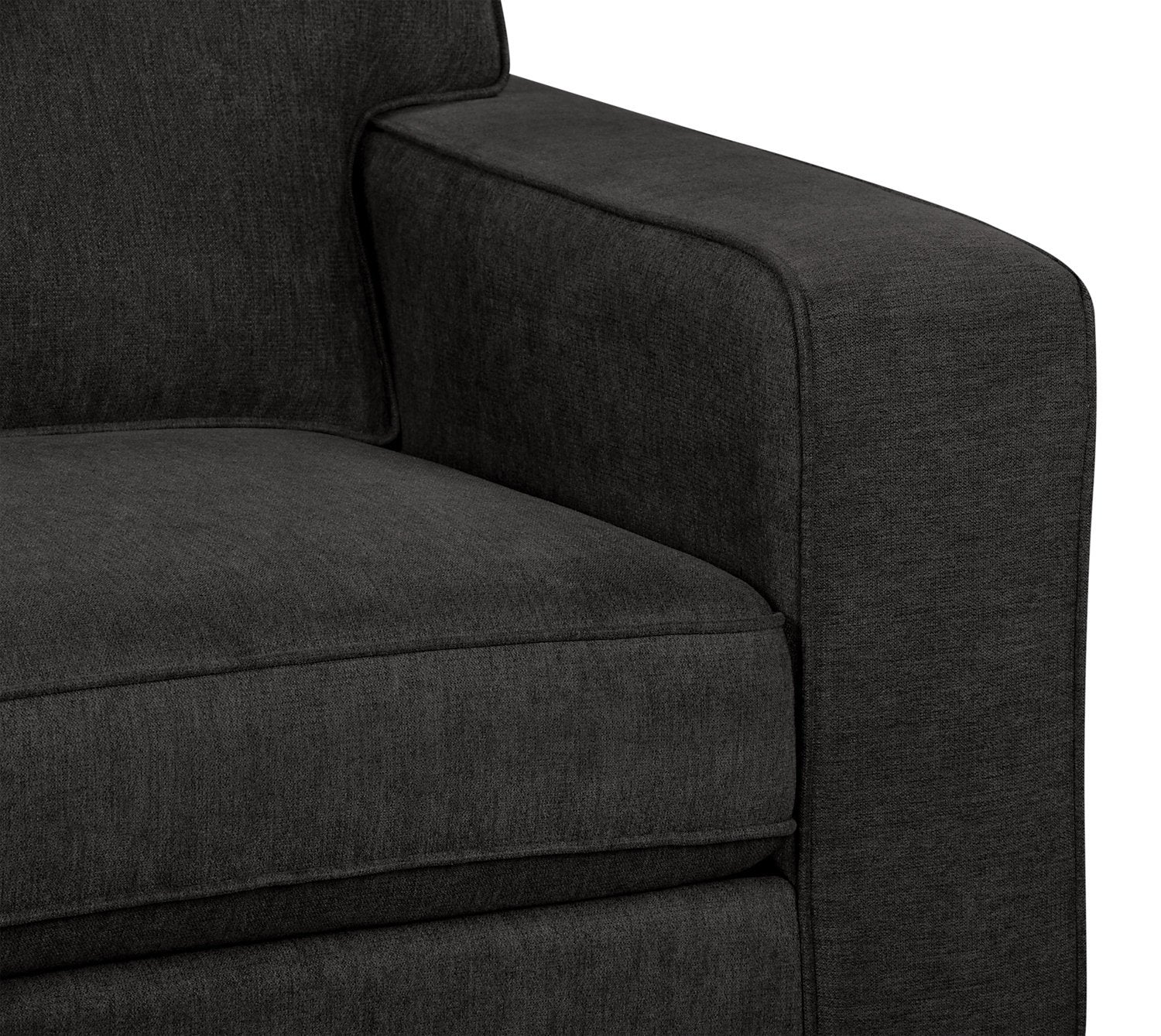 Bayham Chenille Chair - Grey - Image 3