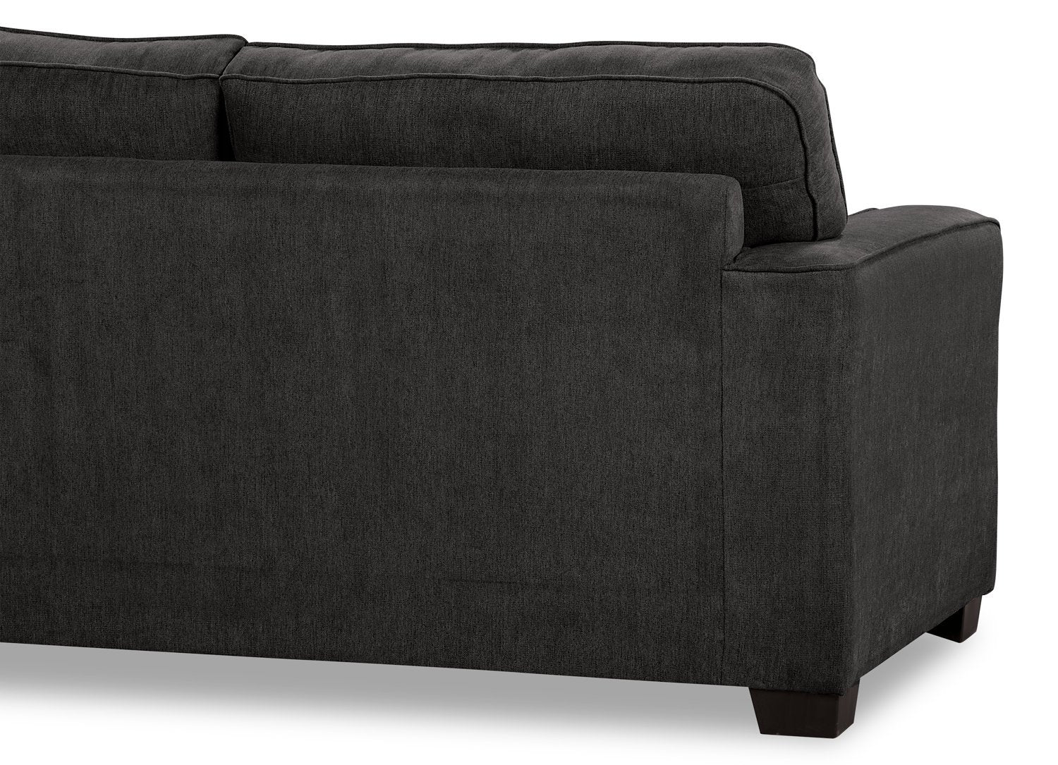 Bayham Chenille Full-Size Sofa Bed - Grey - Image 4