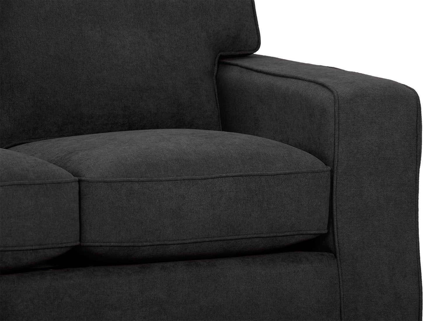 Bayham Chenille Loveseat - Grey - Image 4