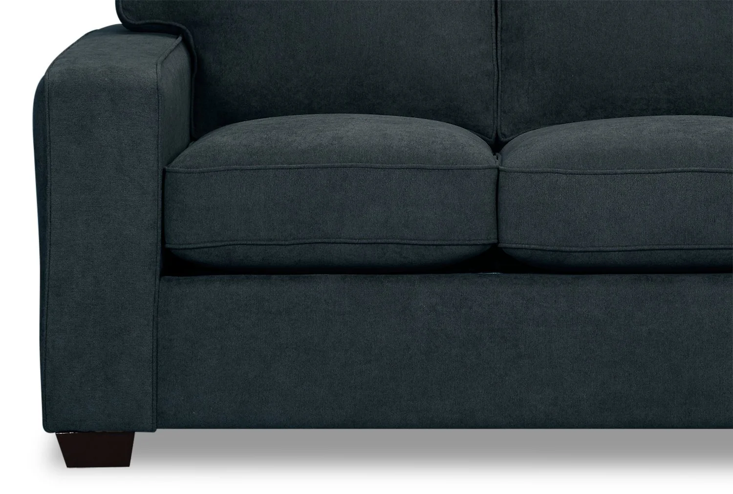 Bayham Chenille Loveseat - Navy - Image 5