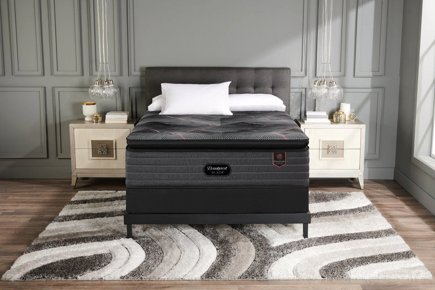 Beautyrest® Black Signature Low-Profile Queen Boxspring - Image 4