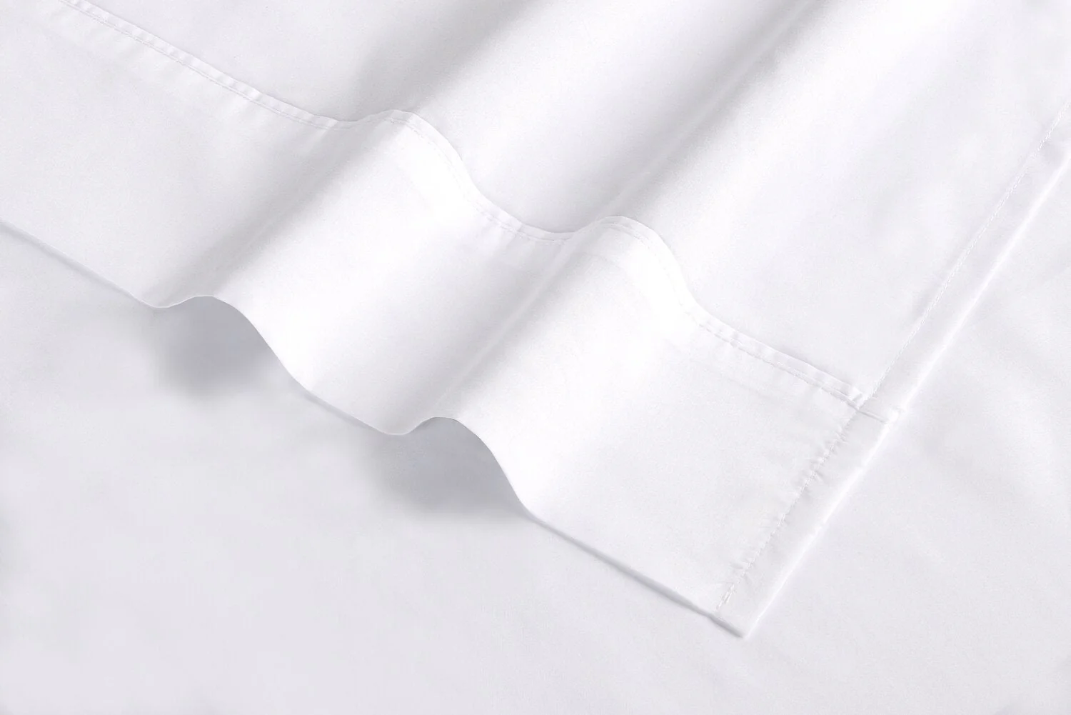 BEDGEAR Basic 4-Piece Full Sheet Set - White - Image 6