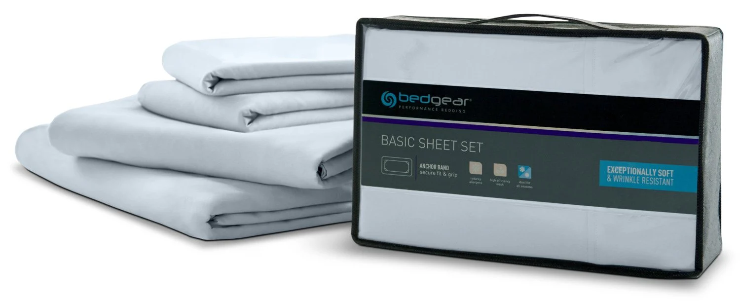 Bedgear™ Basic Full Sheet Set - Mist - Image 4
