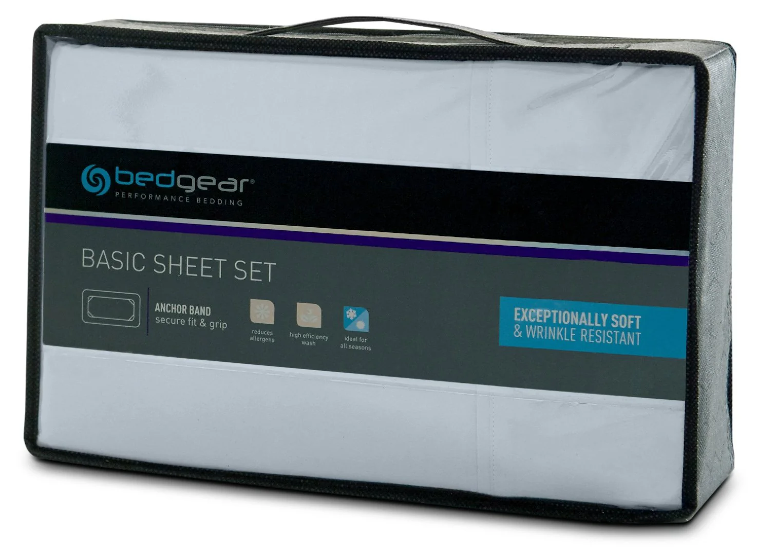 Bedgear™ Basic King Sheet Set - Mist - Image 5
