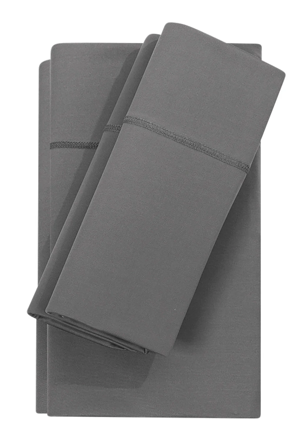 BEDGEAR Dri-Tec® 5-Piece King Split Sheet Set - Grey - Image 2