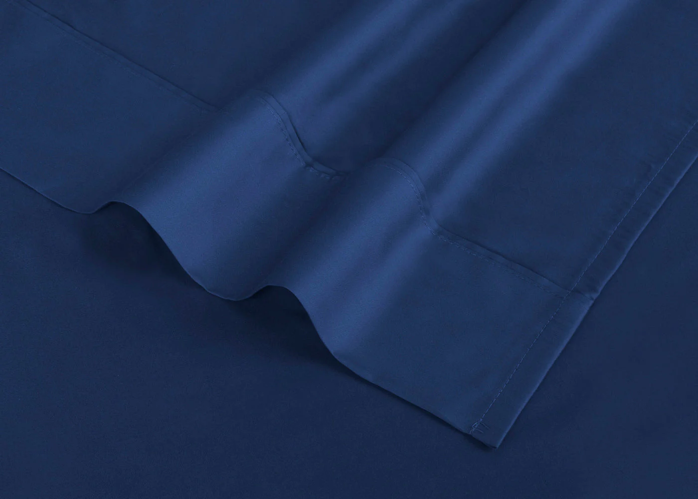 Bedgear™ Hyper-Cotton™ Twin Sheet Set - Navy - Image 4