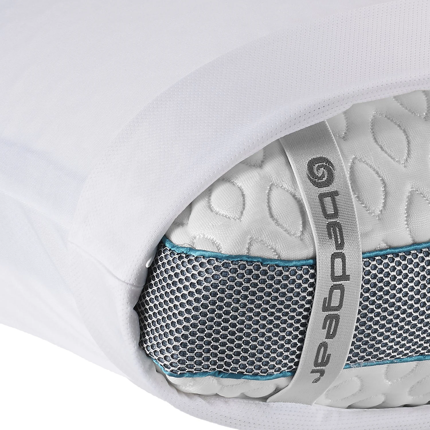 BEDGEAR Hyper-Cotton™ Twin XL Sheet Set - Optic White - Image 4