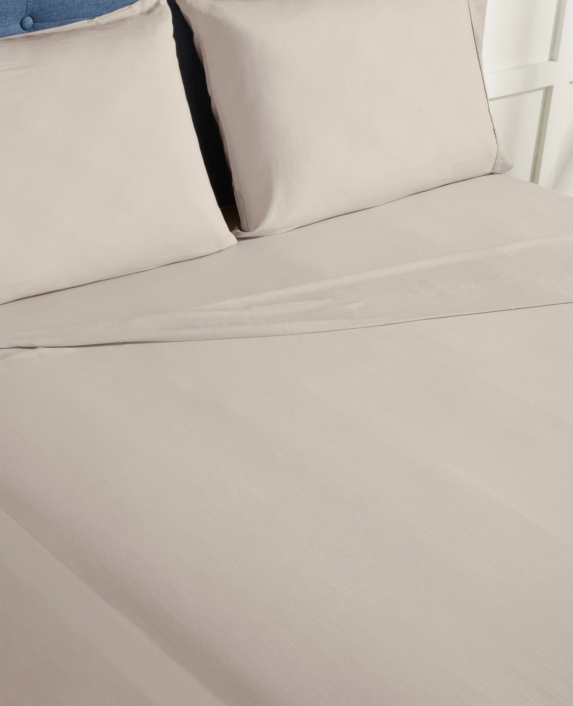 BEDGEAR Hyper-Linen™ Performance 4-Piece King Sheet Set - Beige - Image 4