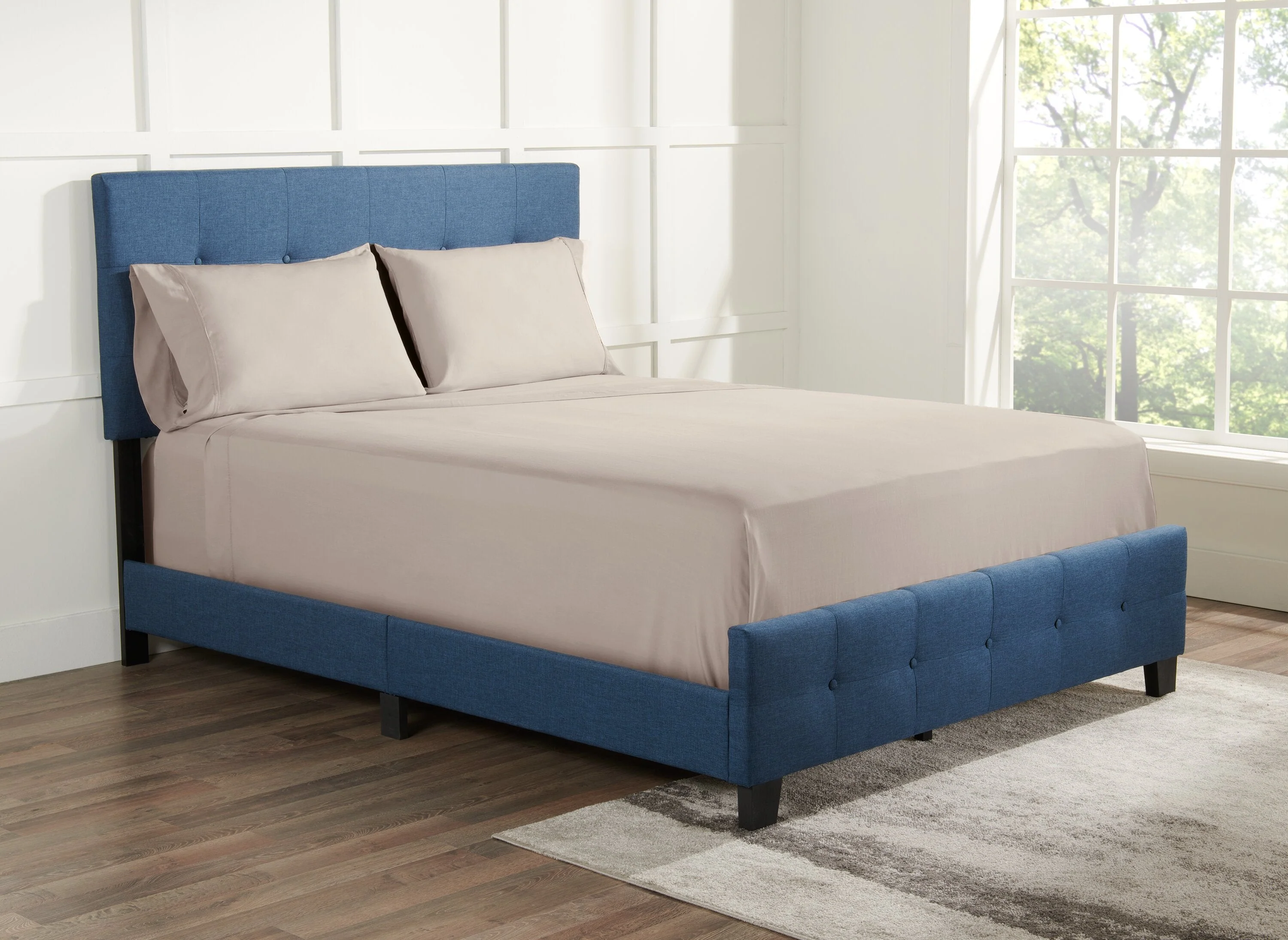 BEDGEAR Hyper-Linen™ Performance 4-Piece King Split Sheet Set - Beige - Image 6