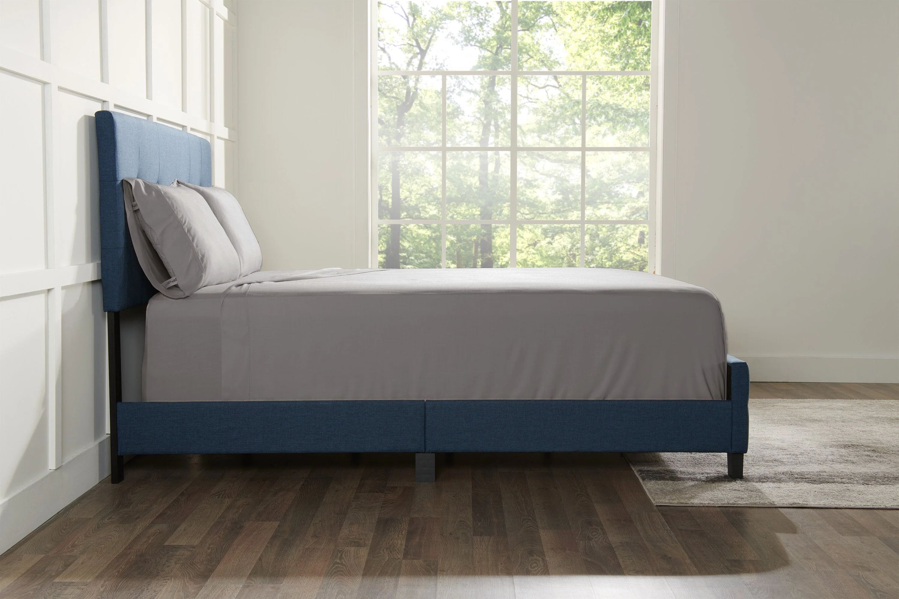BEDGEAR Hyper-Linen™ Performance 4-Piece Queen Sheet Set - Light Grey - Image 8