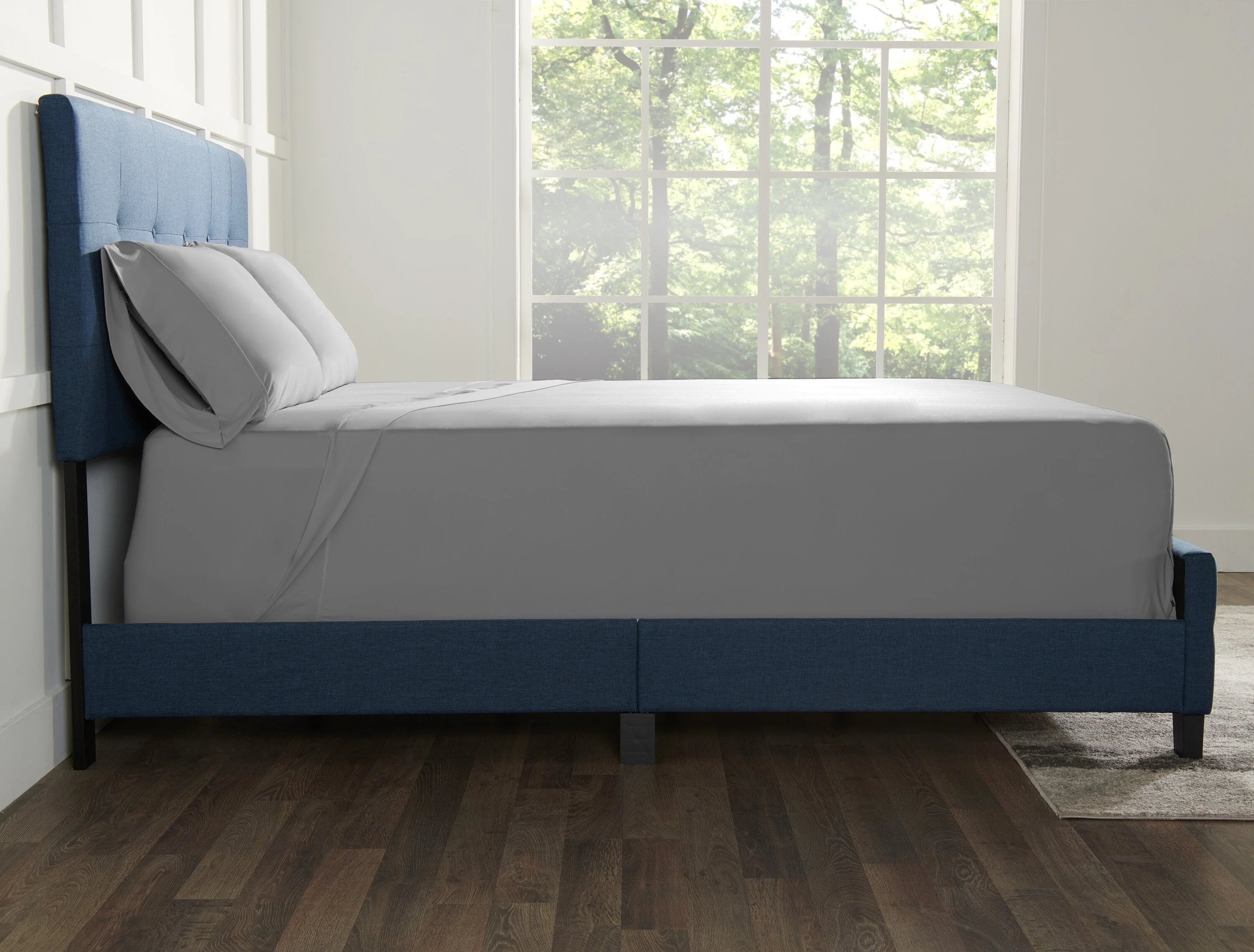 BEDGEAR Ver-Tex™ Performance 4-Piece King Sheet Set - Light Grey - Image 8