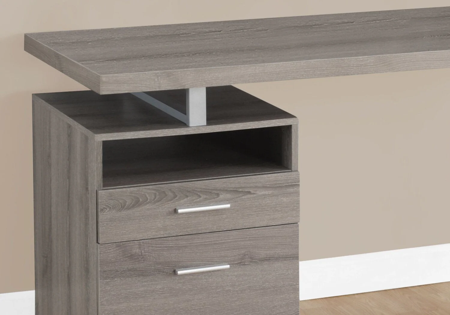 Belvenia Adjustable Desk - Dark Taupe - Image 2