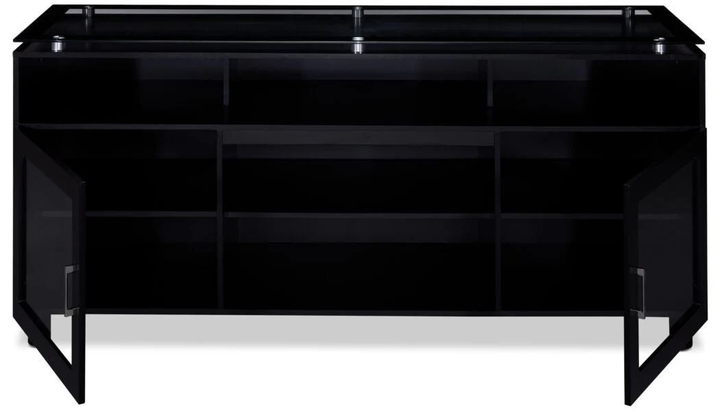 Bendigo Flat Panel Television Stand - Black - Image 3